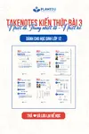 TAKENOTE BÀI 3. NHIỆT ĐỘ - THANG NHIỆT ĐỘ - NHIỆT KẾ